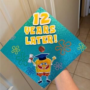 SpongeBob Graduation Cap Topper